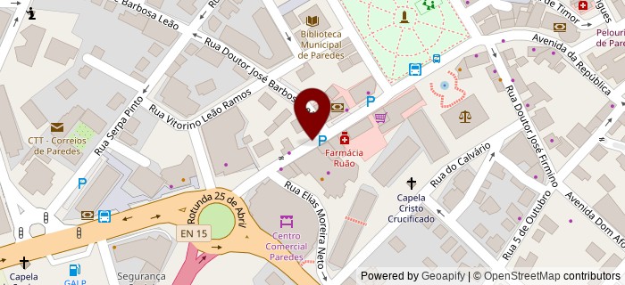 Rua 1� de Maio, Paredes