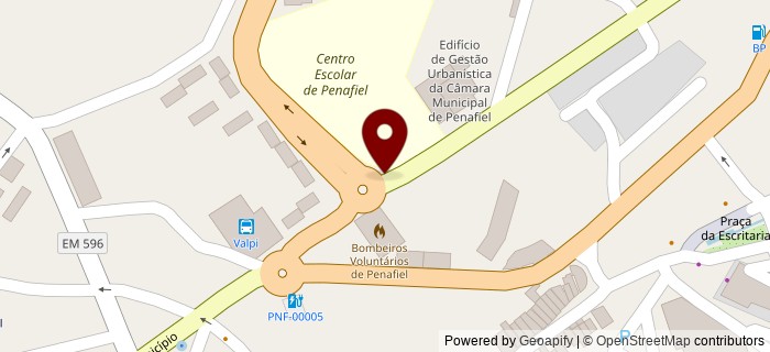 Largo dos Bombeiros Volunt�rios de Penafiel, Penafiel