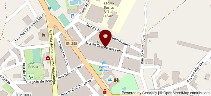 Rua Outeiro das Peles, Alvito