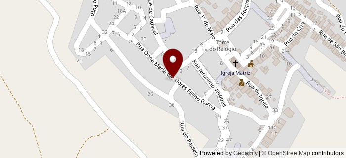 Rua Dona Maria das Dores Fialho Garcia, Barrancos