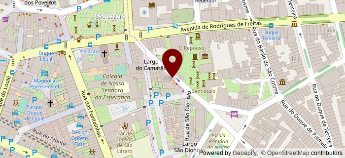 Ptio So Dionsio, Porto