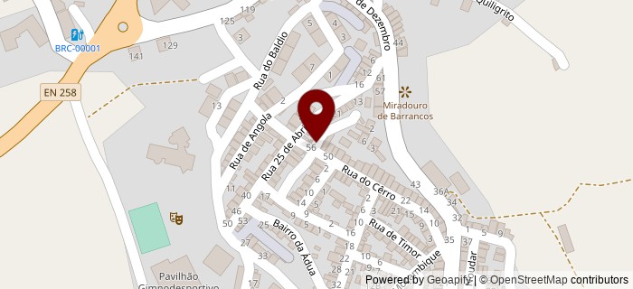 Beco do Miradouro, Barrancos