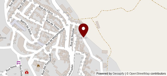 Rua do Pinh�o, Barrancos