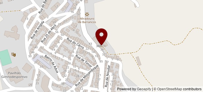 Rua 1� de Dezembro, Barrancos