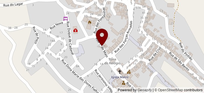 Rua 1� de Maio, Barrancos