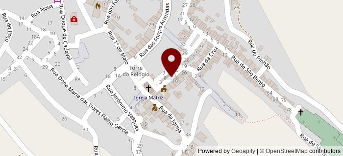 Rua C�nego Almeida, Barrancos