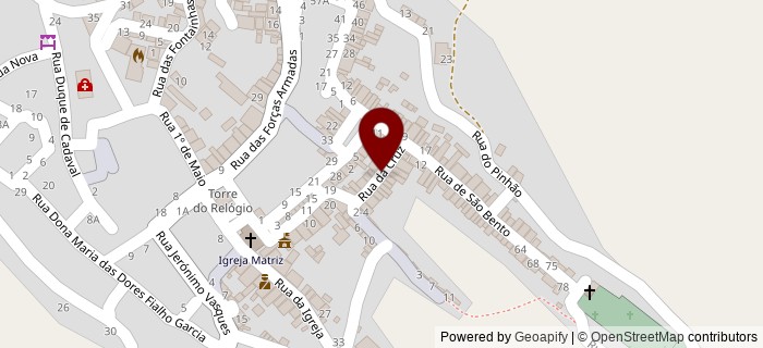 Rua da Cruz, Barrancos