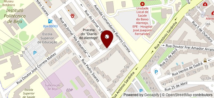 Rua Adriano Correia de Oliveira, Beja