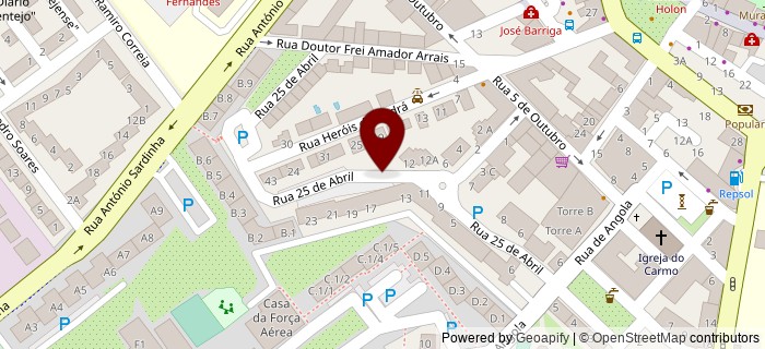 Rua 25 de Abril, Beja