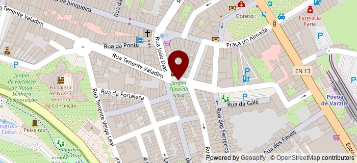 Largo El�sio da Nova, P�voa de Varzim