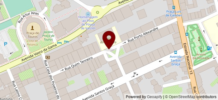 Largo Ra�l Brand�o, P�voa de Varzim