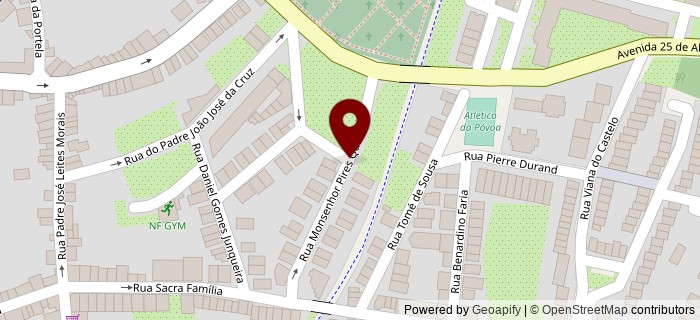 Rua Monsenhor Pires Quesado, P�voa de Varzim