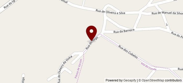 Rua do Rego, P�voa de Varzim