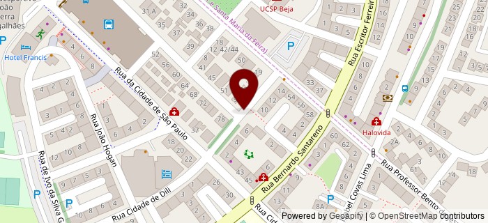 Rua Professor Doutor Jos� Sebasti�o e Silva, Beja