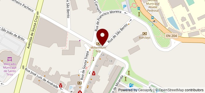 Rua de Bom Jesus de Santa Cruz, Burg�es