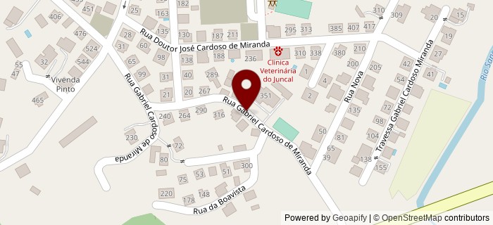 Rua Gabriel Cardoso Miranda, Santa Cristina Couto