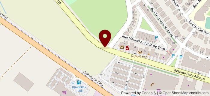 Rua Zeca Afonso, Beja