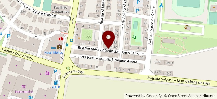 Rua Vereador Ant�nio das Dores Ferro, Beja