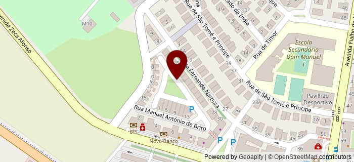 Rua Manuel Ant�nio de Brito, Beja