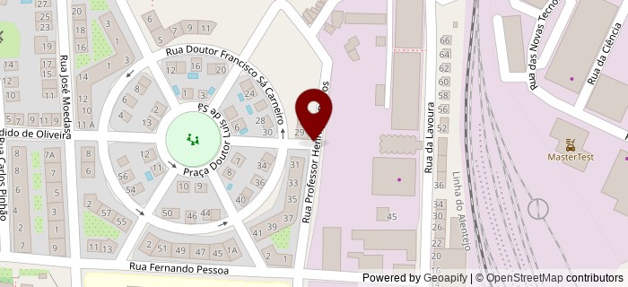 Rua Professor Henrique Barros, Beja