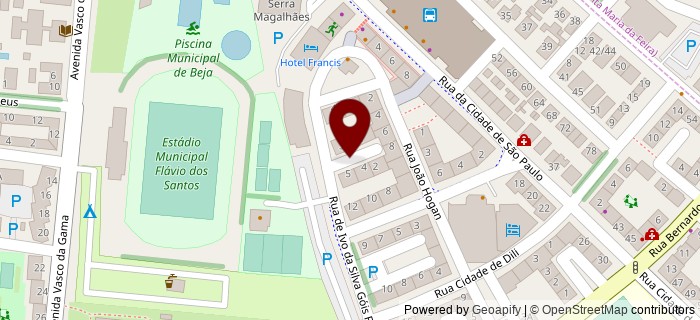 Praceta de Carlos de Oliveira, Beja