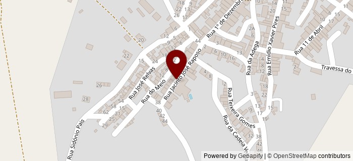 Rua Jacinto Jos� Raposo, Cabe�a Gorda