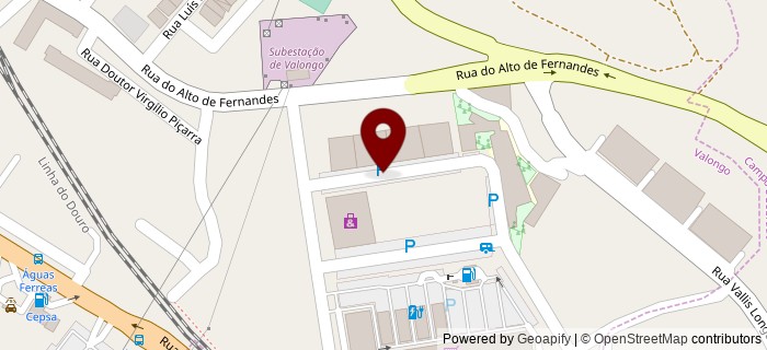 Rua Ant�nio Augusto Castro Paup�rio, Valongo