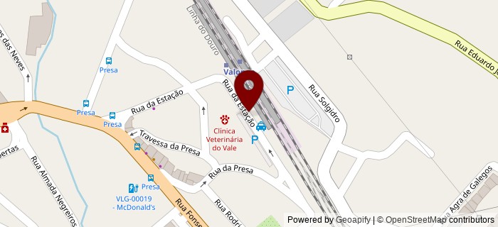 Rua da Esta��o, Valongo