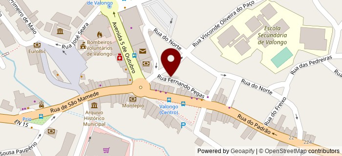 Rua Fernandes Pegas, Valongo