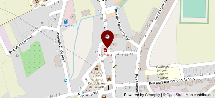 Largo da Casa do Povo, Salvada