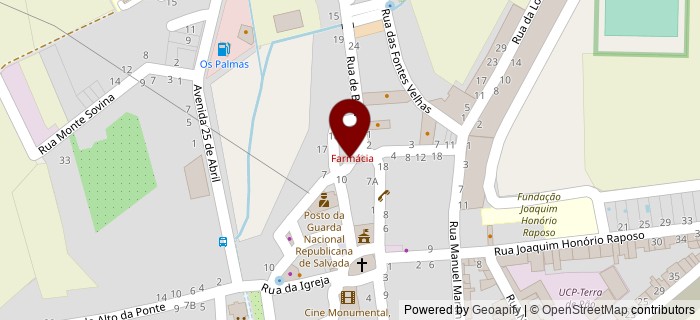 Largo da Estalagem, Salvada