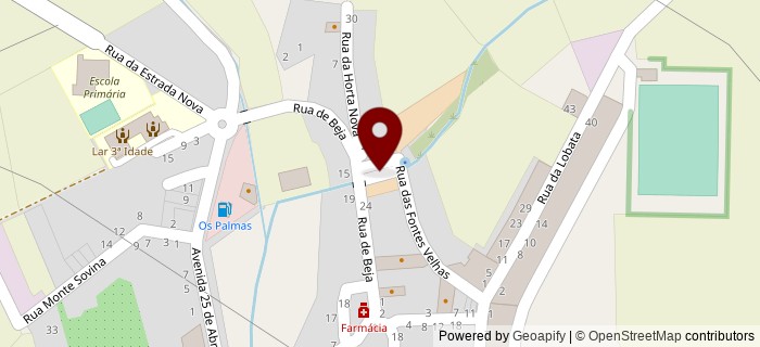 Largo das Fontes Velhas, Salvada