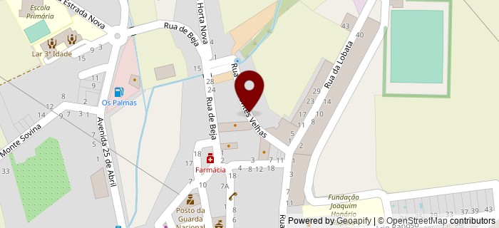 Rua das Fontes Velhas, Salvada