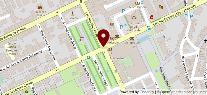 Avenida Maria de Santiago, Vila do Conde