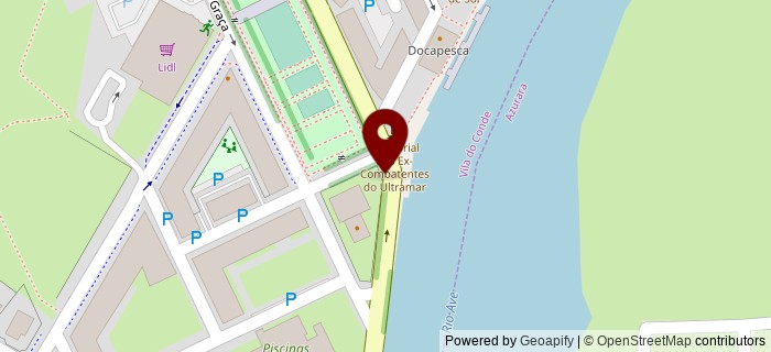 Pra�a Clube Fluvial Vilacondense, Vila do Conde