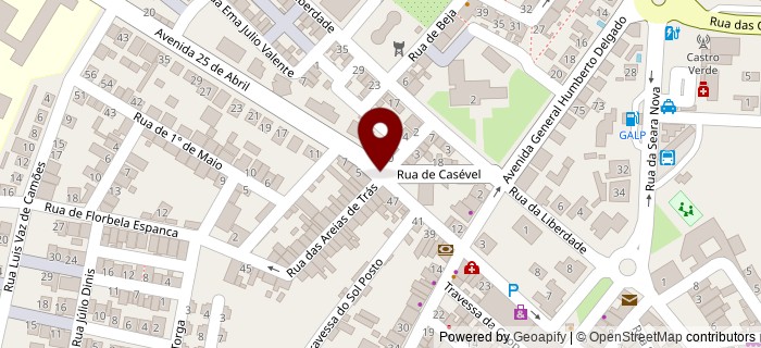 Rua das Areias de Tr�s, Castro Verde