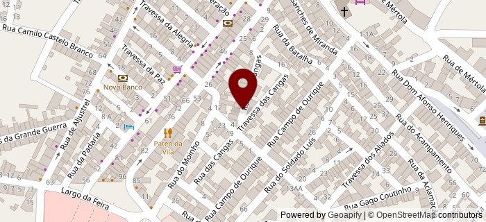 Rua das Cangas, Castro Verde