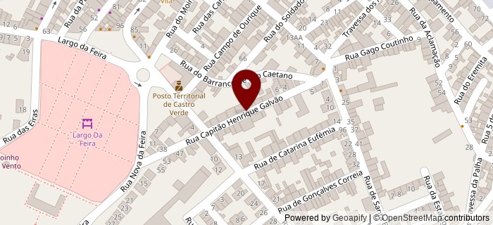 Rua Capit�o Henrique Galv�o, Castro Verde