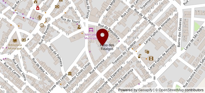 P�tio dos Fidalgos, Cuba