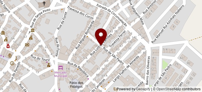 Rua Lu�s de Cam�es, Cuba