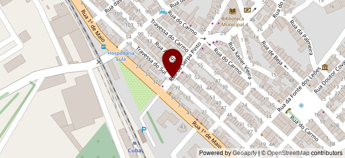 Travessa do Sul, Cuba