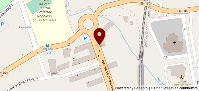 Rua Papa Jo�o Paulo II, S�o Martinho Bougado