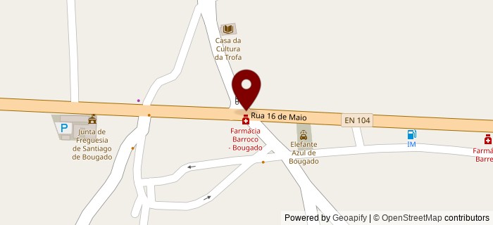 Largo 25 de Abril, Santiago do Bougado