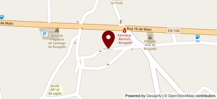 Rua Doutor Fonseca Cruz, Santiago do Bougado