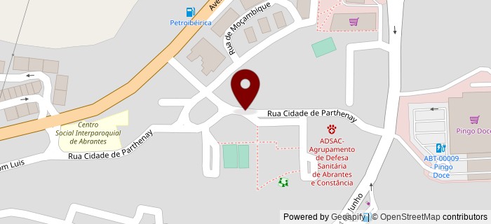 Rua Cidade de Parthenay, Abrantes