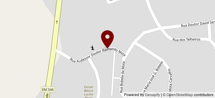 Rua Professor Raimundo Mota, Abrantes