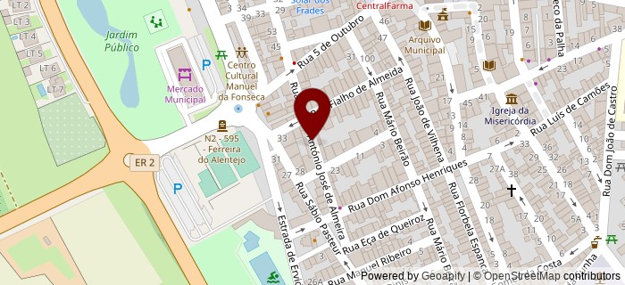 Rua Ant�nio Jos� de Almeida, Ferreira do Alentejo