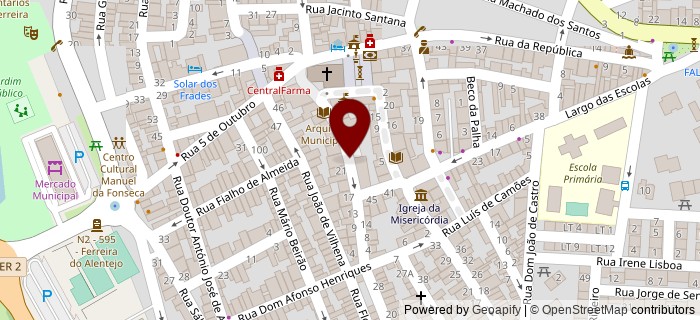 Rua Visconde de Ferreira do Alentejo, Ferreira do Alentejo