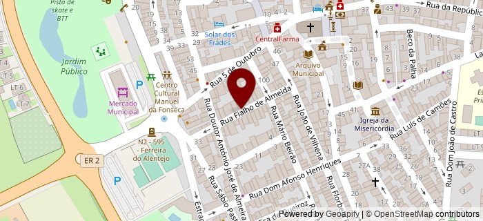 Rua Fialho de Almeida, Ferreira do Alentejo