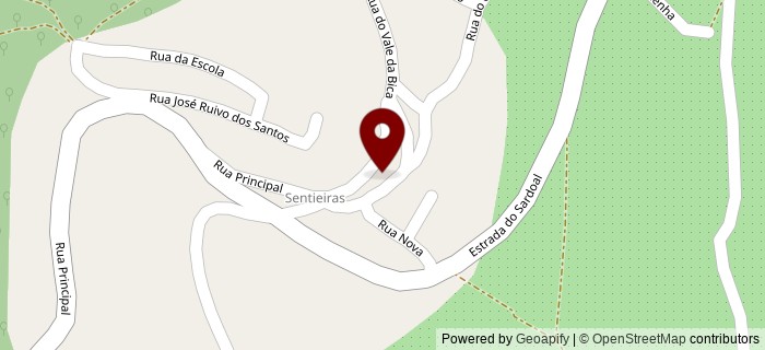 Estrada de S�o Domingos, Sentieiras